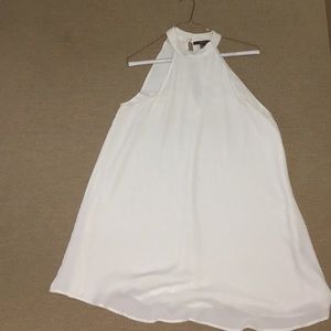 Cream Halter Neck Dress